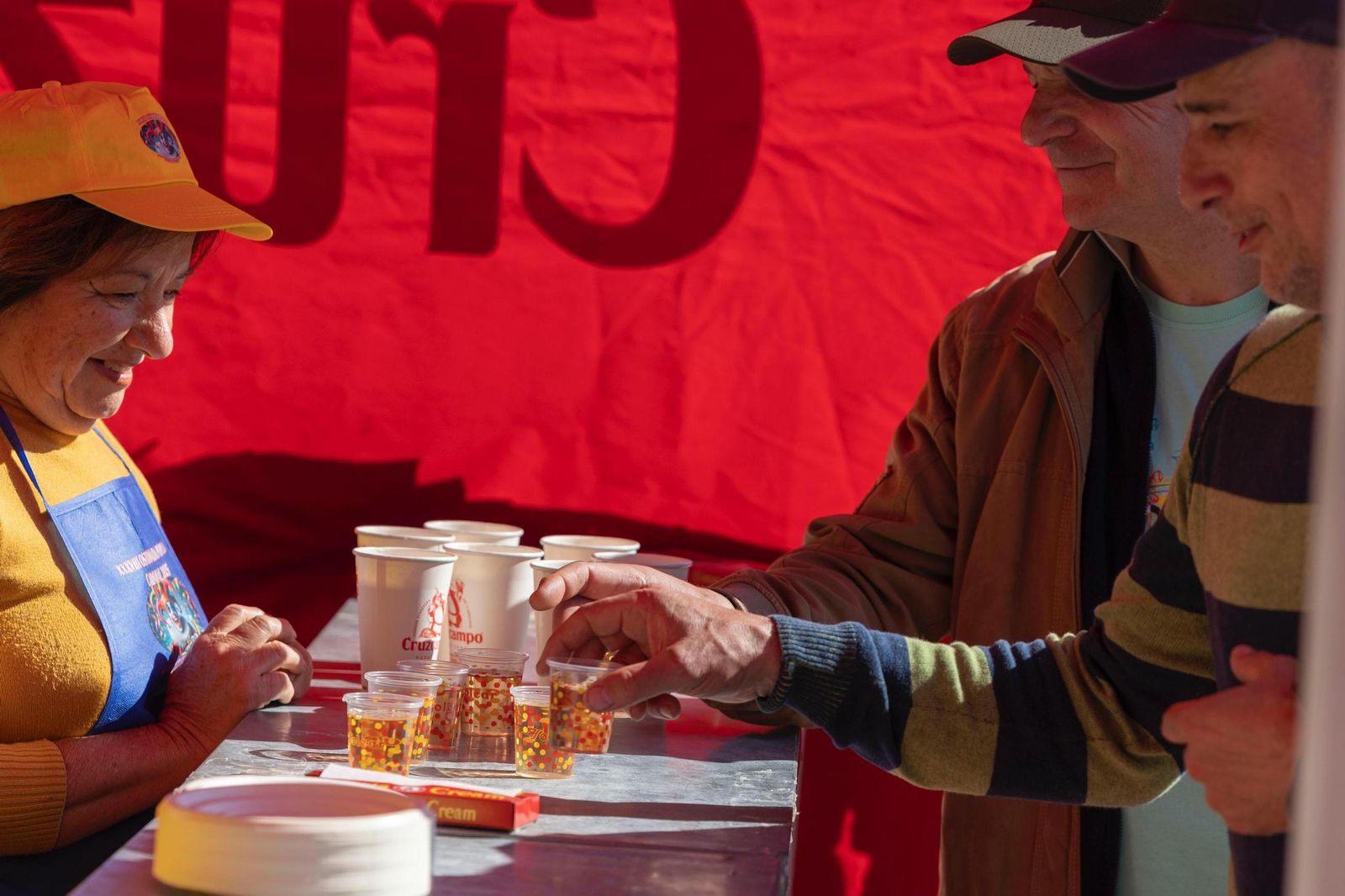 Imágenes de la Ostionada este domingo en San Antonio