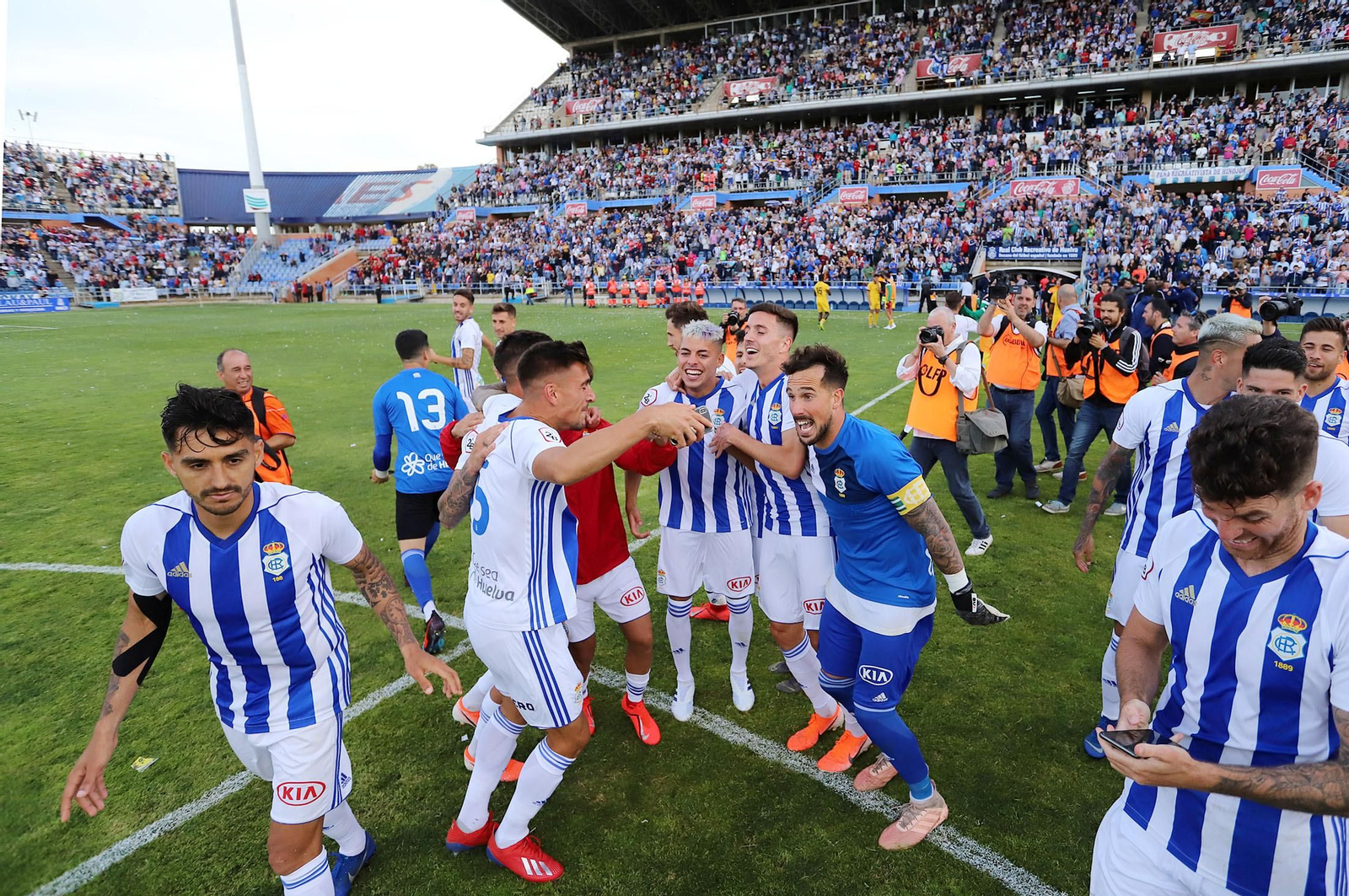 Imágenes del Recreativo de Huelva - Villanovense