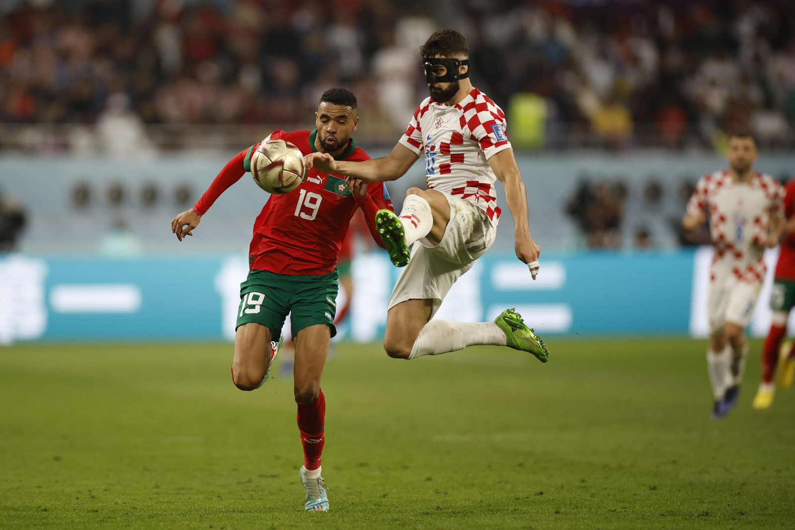 Las fotos del Croacia-Marruecos del Mundial de Qatar