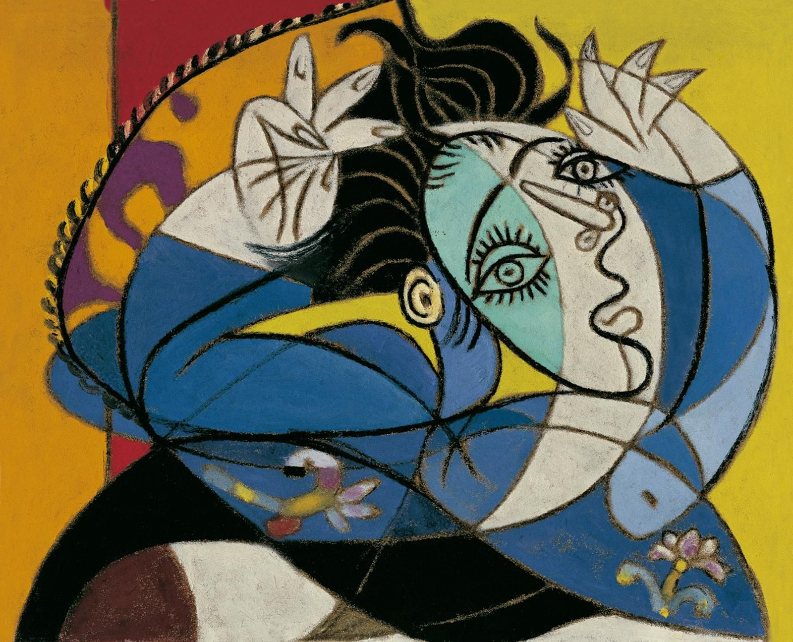 'Mujer con los brazos levantados', Pablo Picasso 1936.