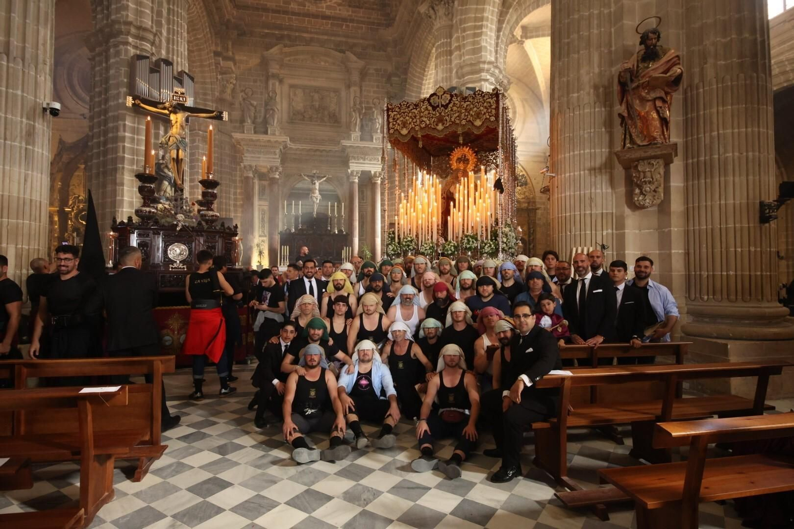 Lunes Santo en Jerez: imágenes de la hermandad de la Viga