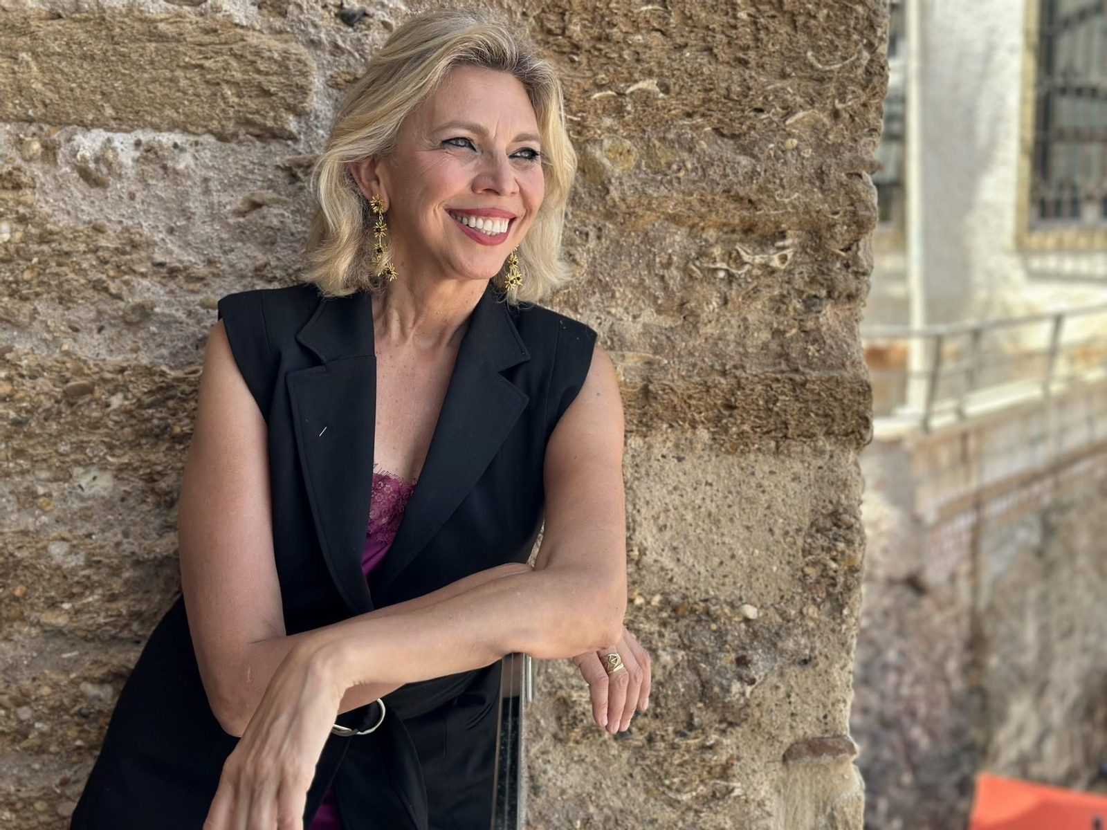 La escritora, periodista y presentadora de televisión Marina Bernal.