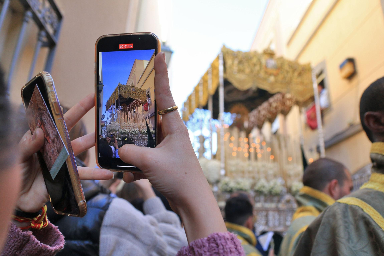 La procesión de la Macarena, en imágenes