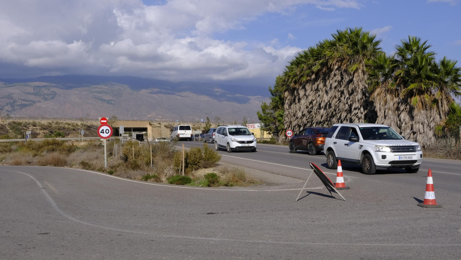 Reparación de los daños por la dana en la Autovía del Mediterráneo, en imágenes