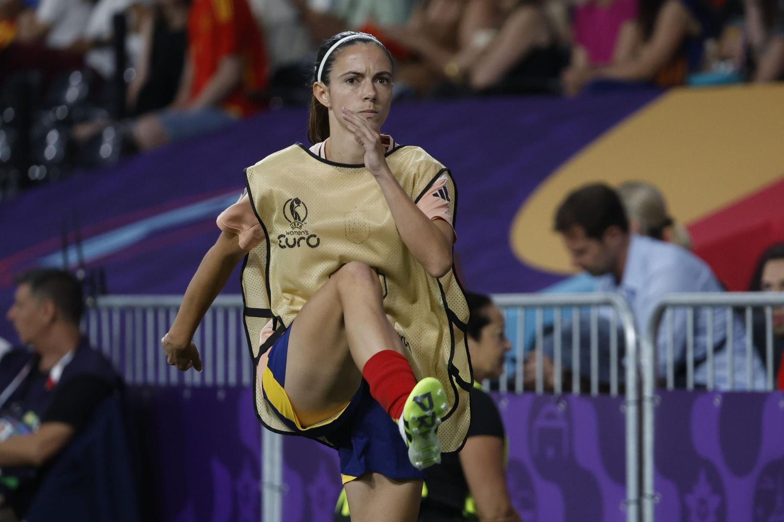 Las fotos del España - Portugal en la Eurocopa femenina