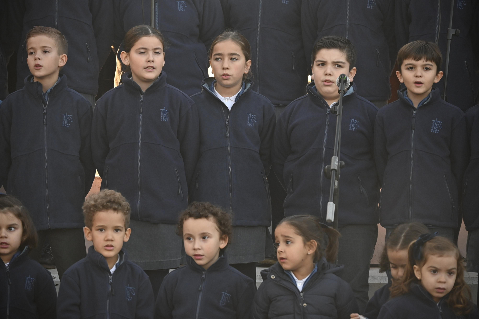 Alumbrado del Puerto de Huelva, en imágenes