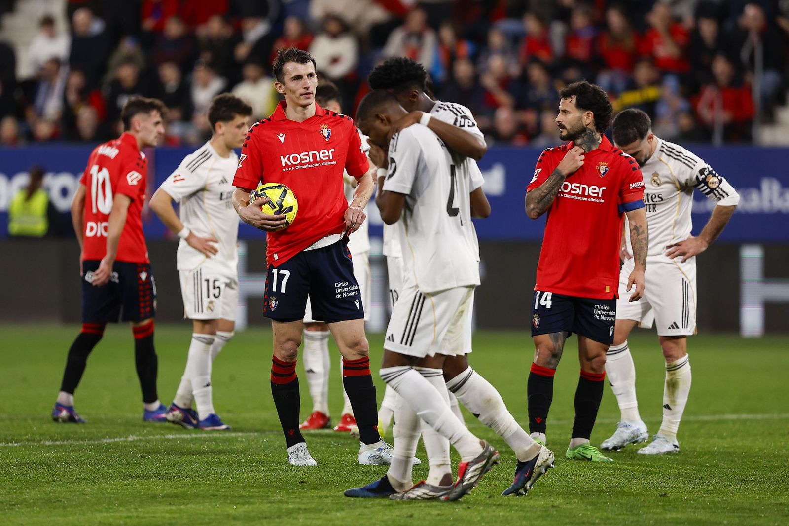 Las fotos de la derrota del Real Madrid contra Osasuna