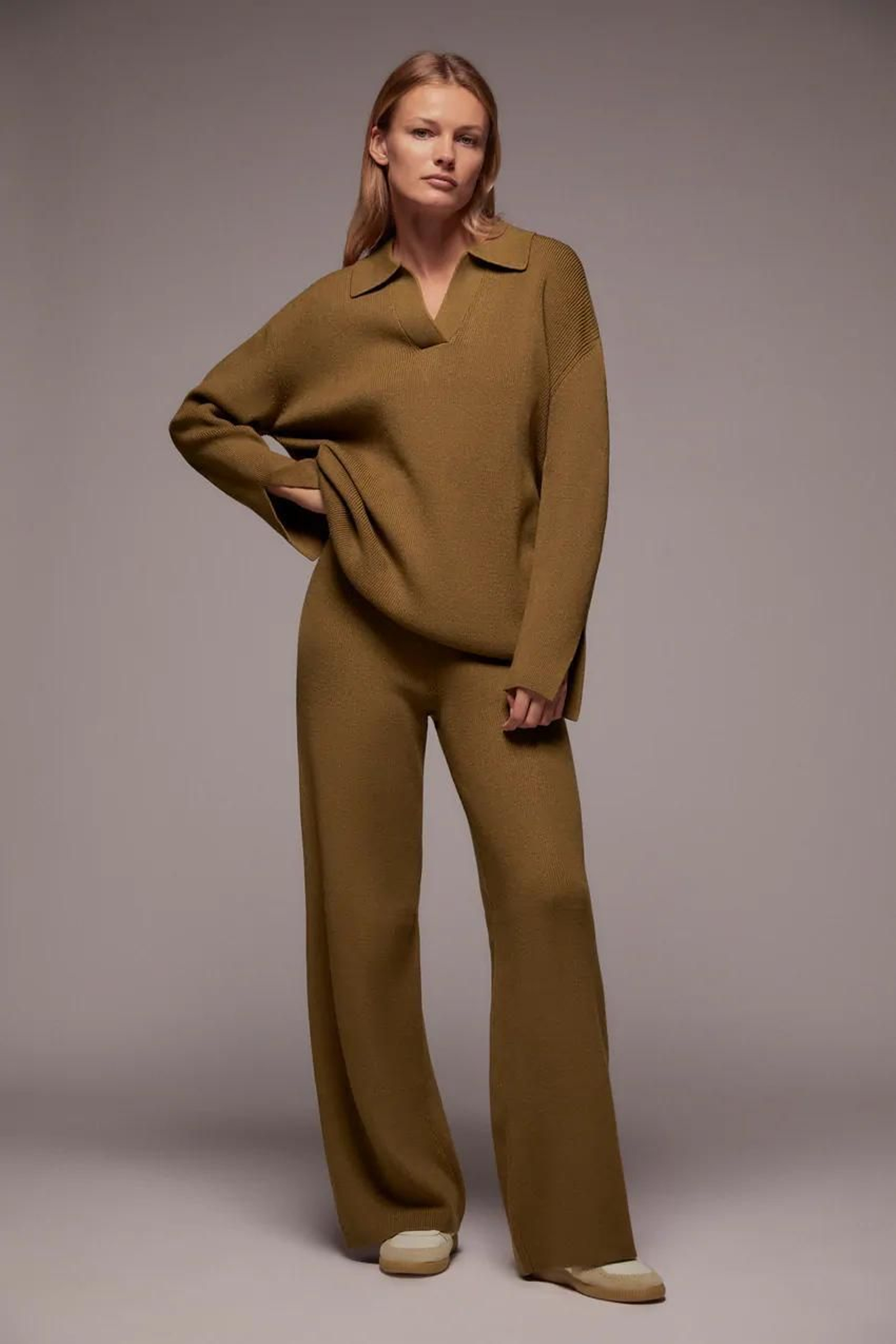 Conjunto de punto de Zara.