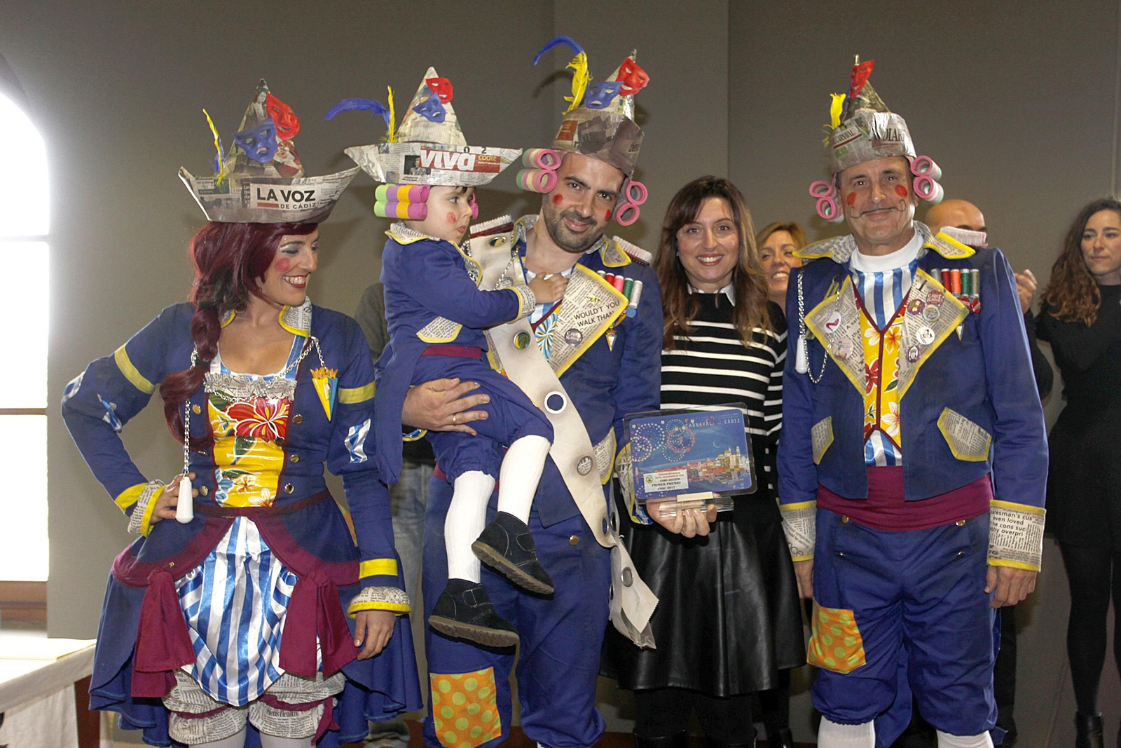 Así era la entrega de premios del COAC - Homenaje al Comparsista