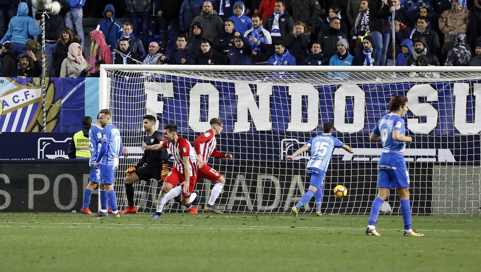 Las imágenes del Málaga-Almería.