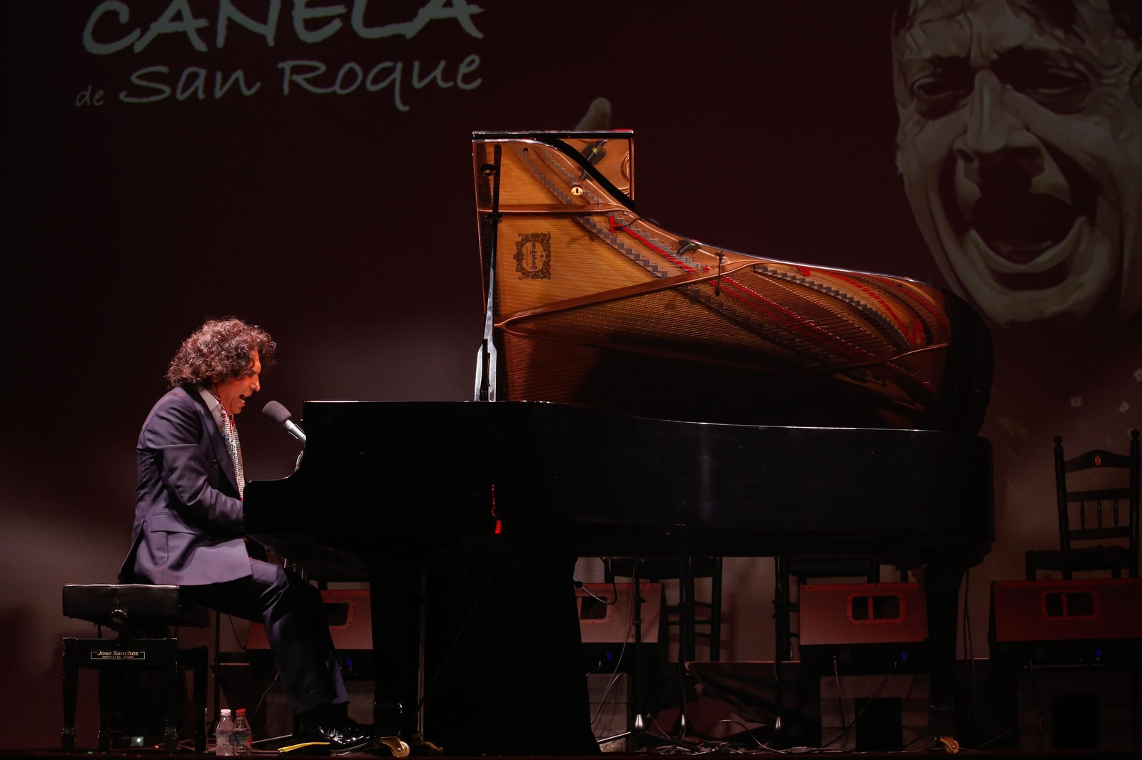 Fotos del recital de piano de Diego Amador y Reina Gitana en la Bienal Canela de San Roque