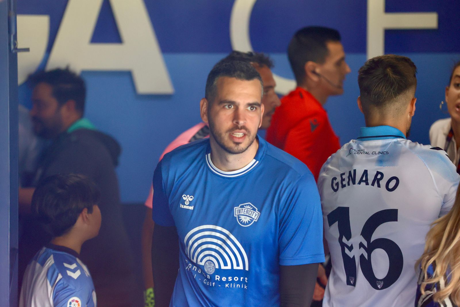 El Málaga CF - Intercity, en fotos