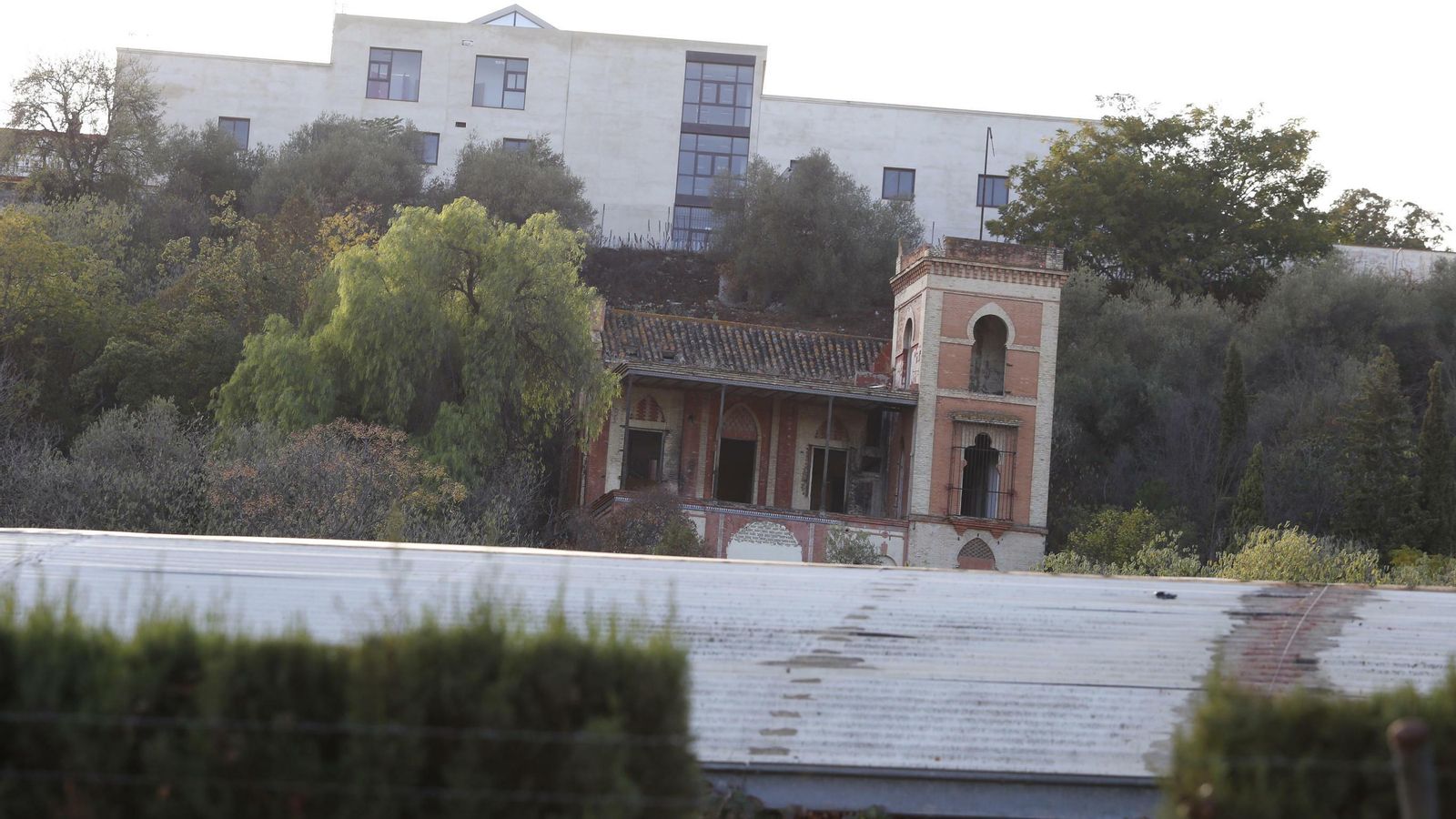 Vista actual de Villa Chaboya, en la cornisa de San Juan de Aznalfarache.