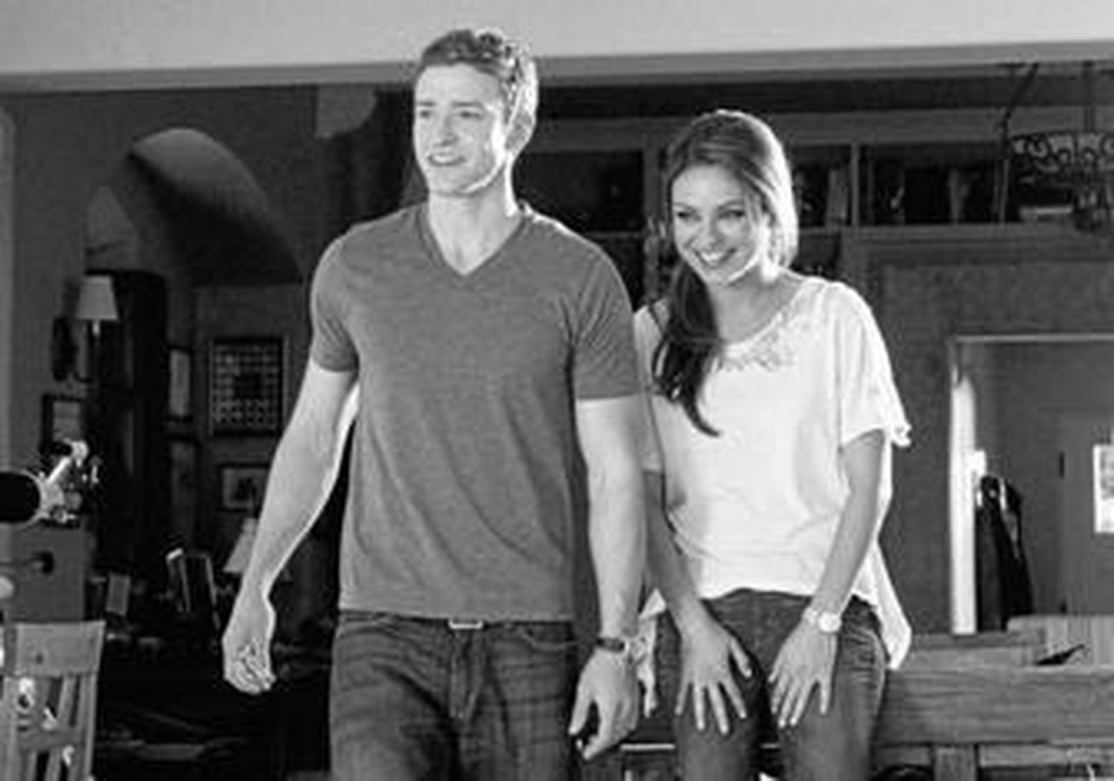 Timberlake y Kunis, más que amigos en 'Con derecho a roce'