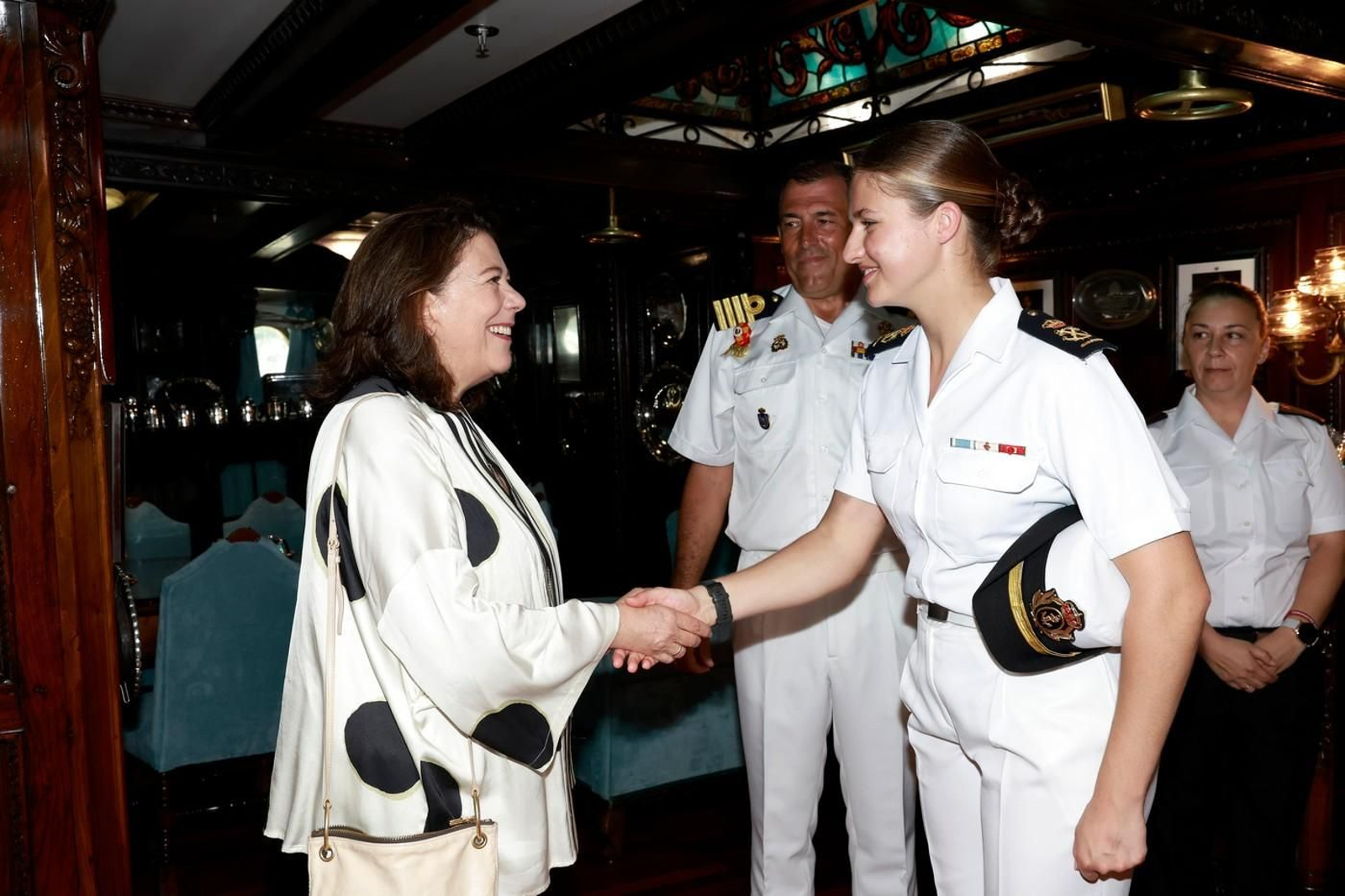 Las imágenes del viaje de la Princesa Leonor en el 'Juan Sebastián de Elcano'
