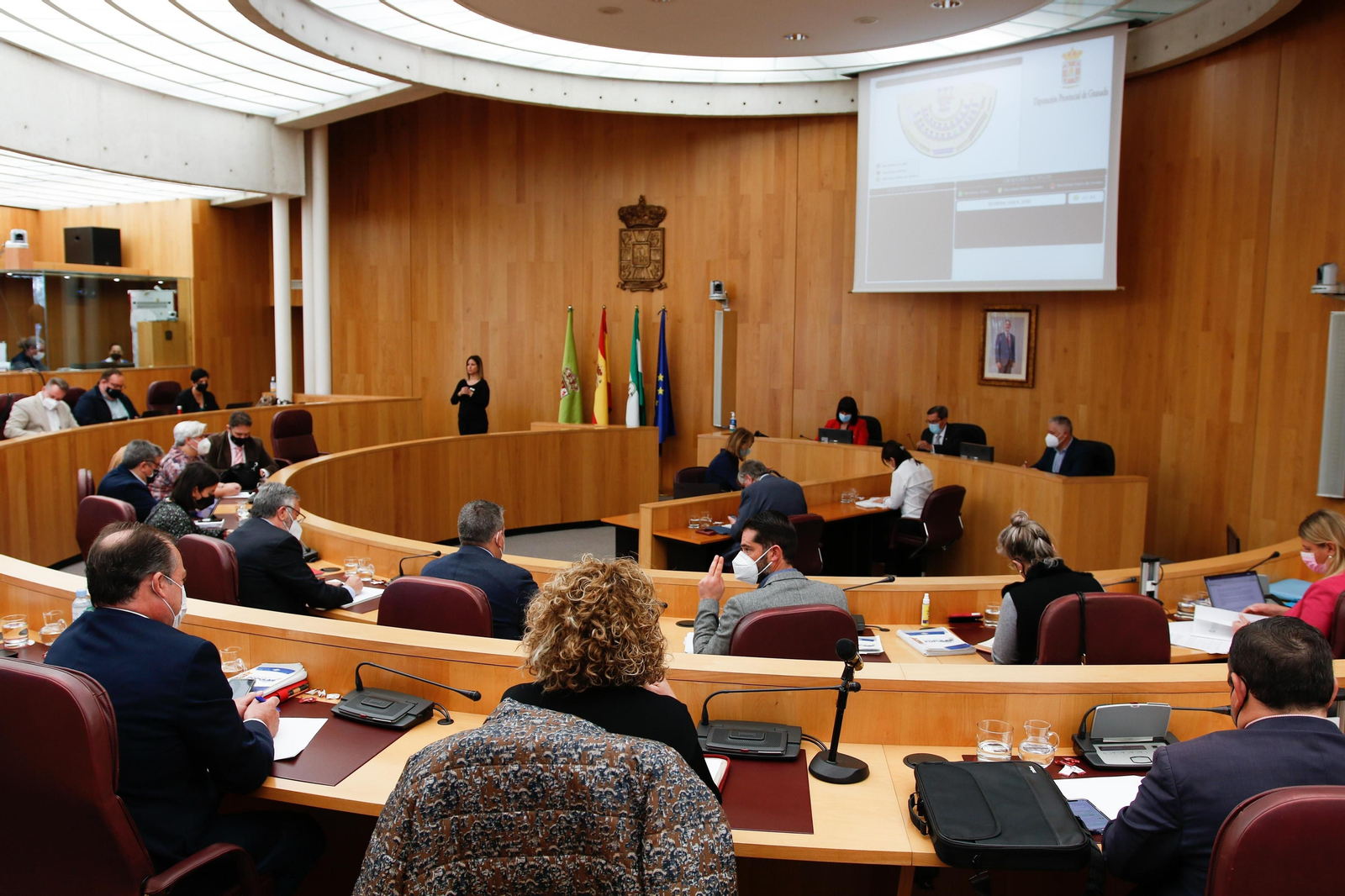 Debate del estado de la provincia en la Diputación de Granada