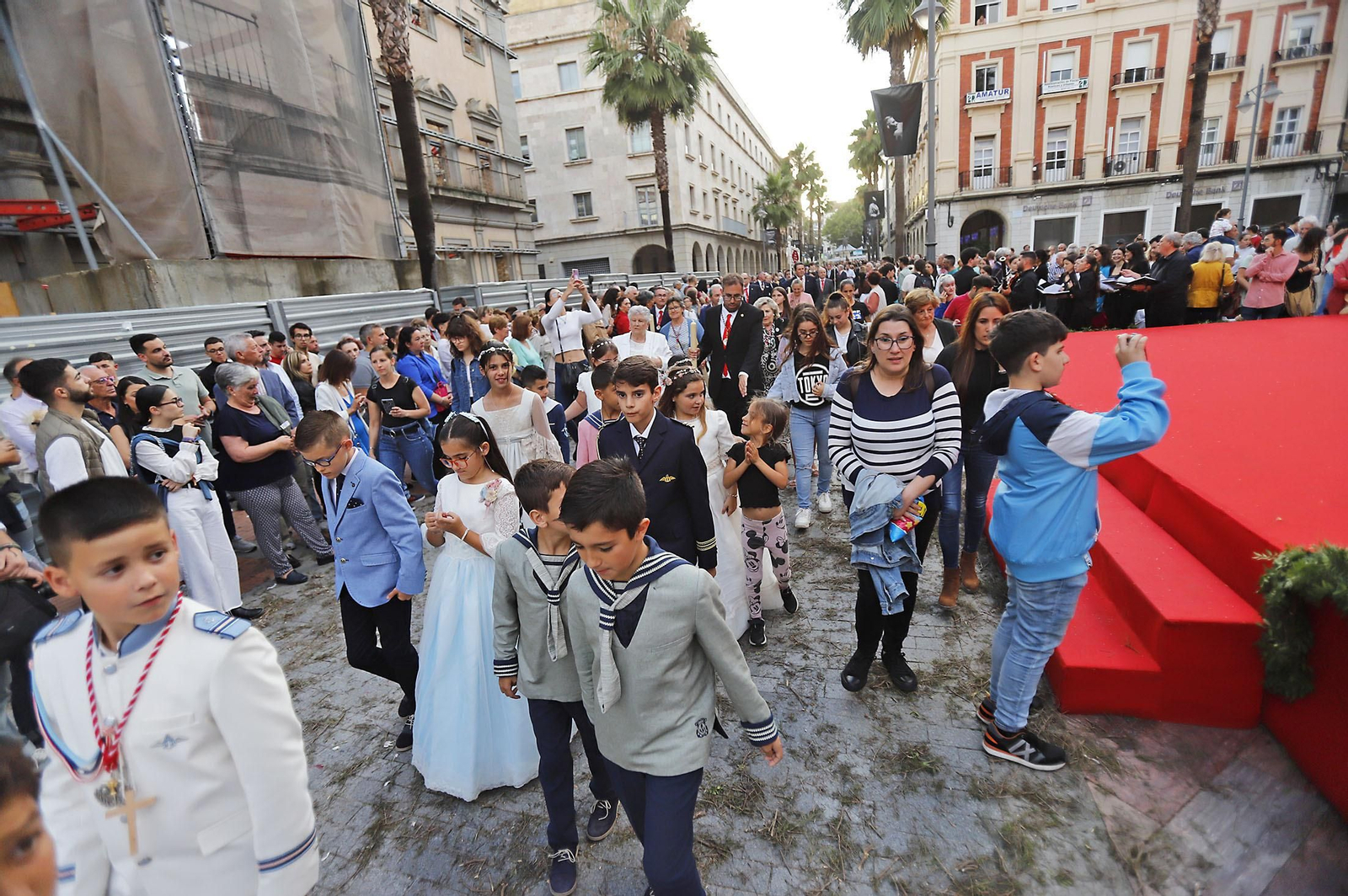 Imágenes de la procesión del Corpus Christi en Huelva
