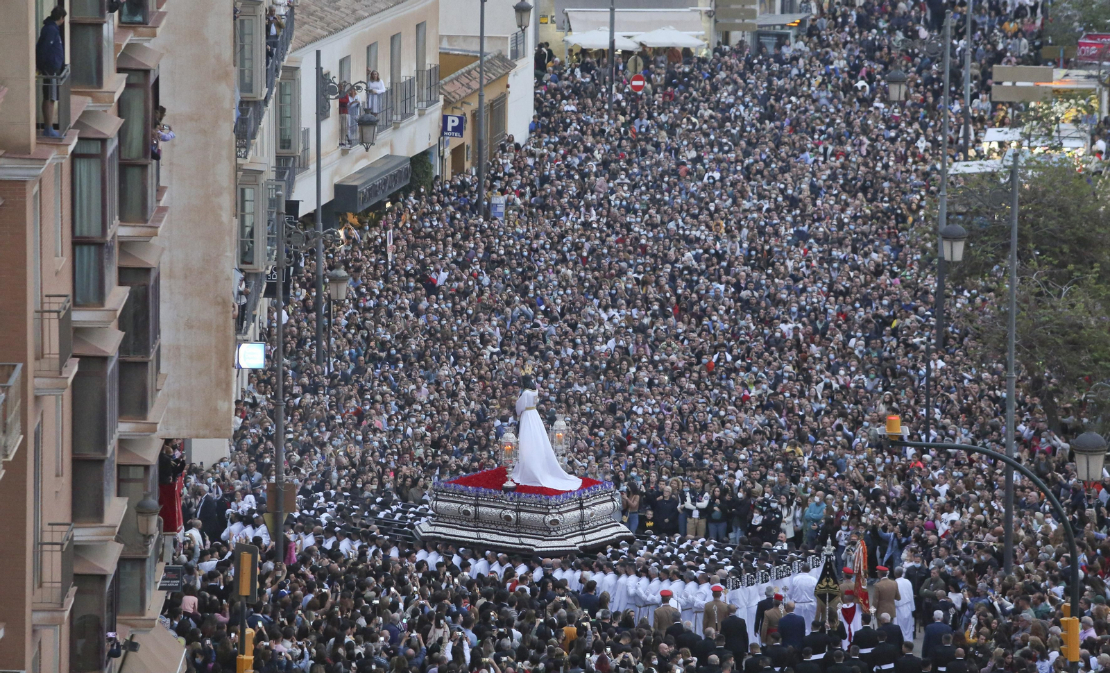 Las fotos del Cautivo, en el Lunes Santo de Málaga