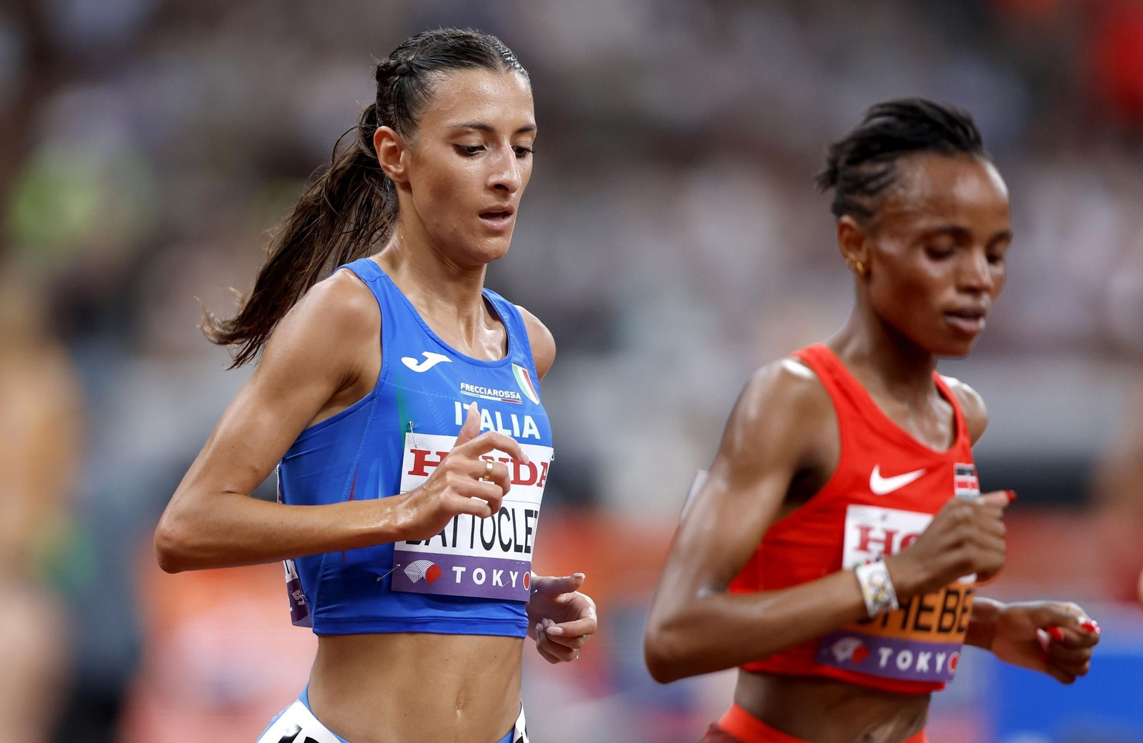 Las fotos del prometedor triunfo de Attaoui y del resto de la jornada del Mundial de Atletismo