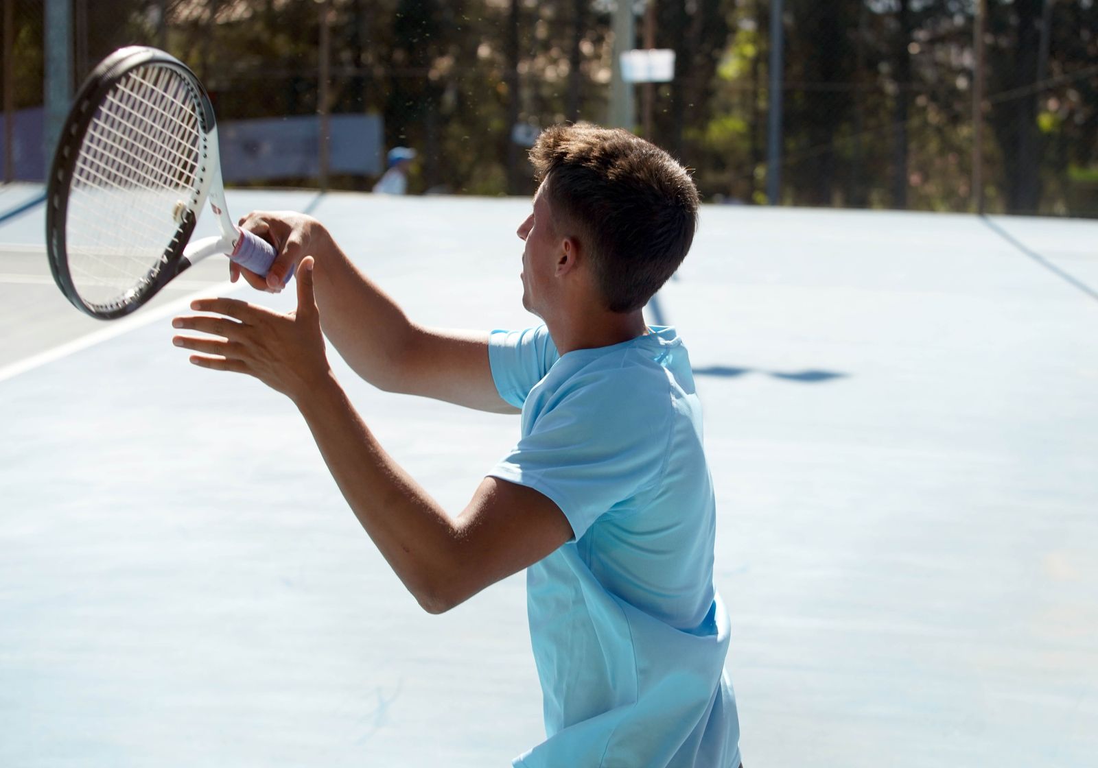 Las mejores imágenes de la primera jornada del Campeonato Europeo Universitario de Tenis