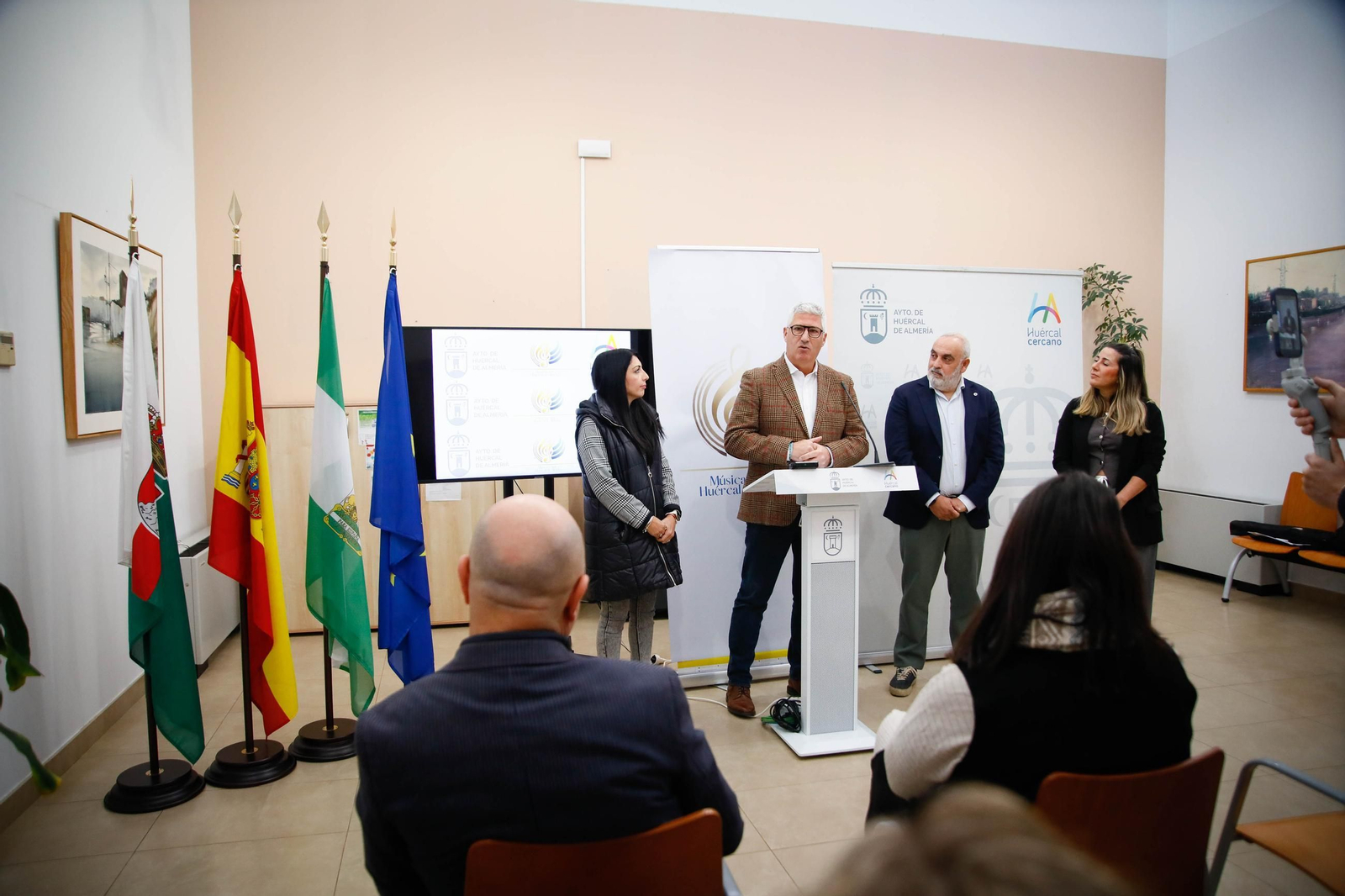 Presentación de la nueva Escuela de Música de Huércal de Almería