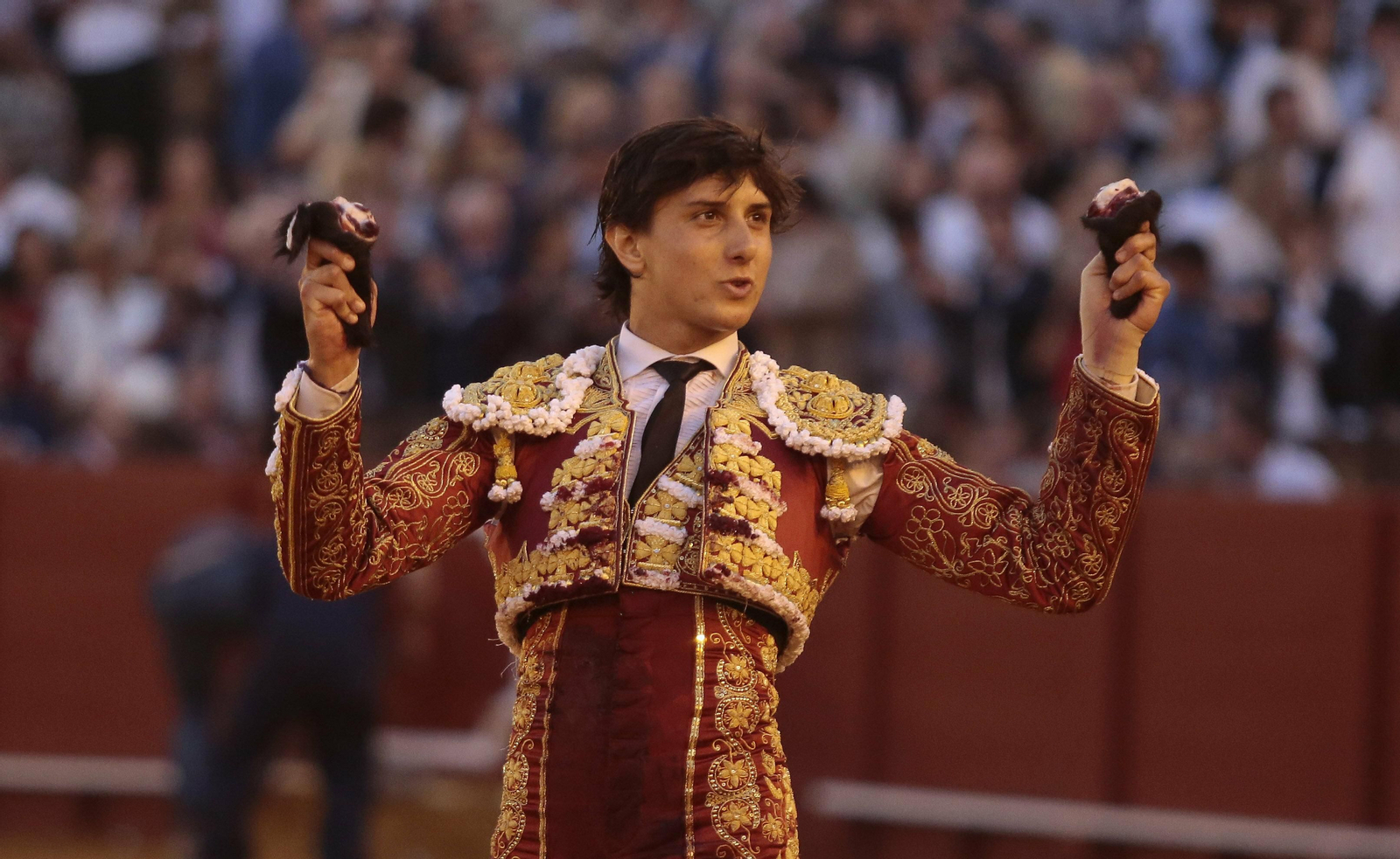 Andrés Roca Rey, en La Maestranza sevillana.