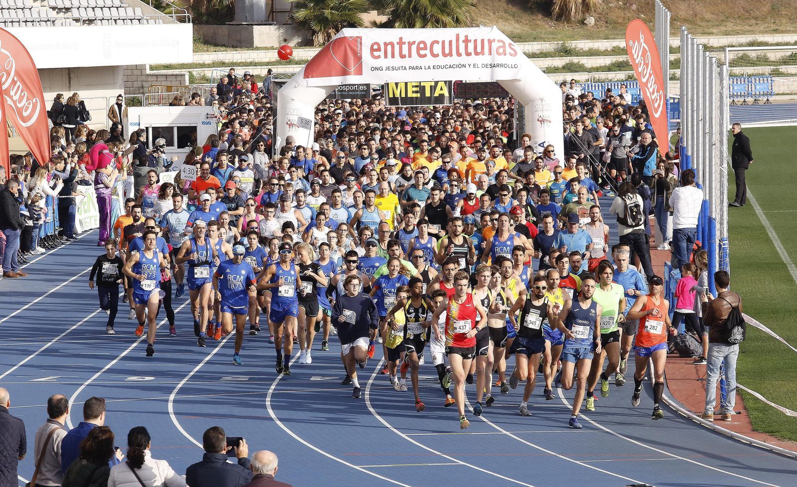 Las imágenes de la carrera Entreculturas en Málaga