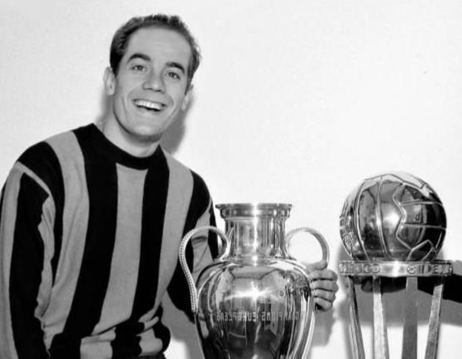 Luis Suárez en su etapa de futbolista.