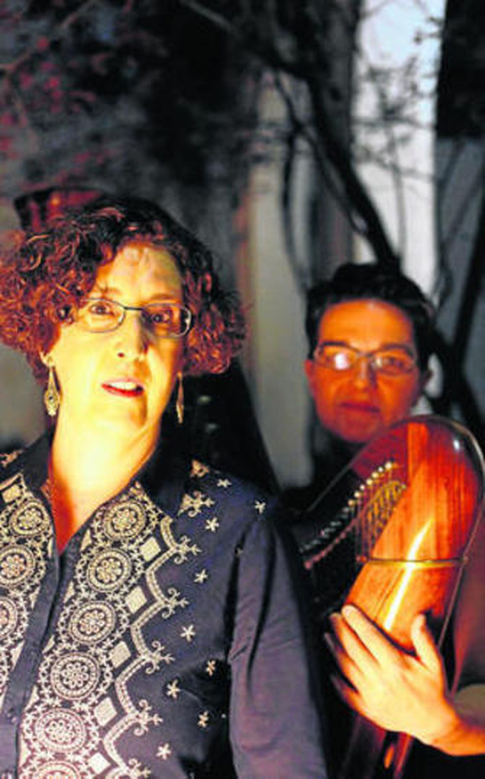 La poeta, ayer en Granada.