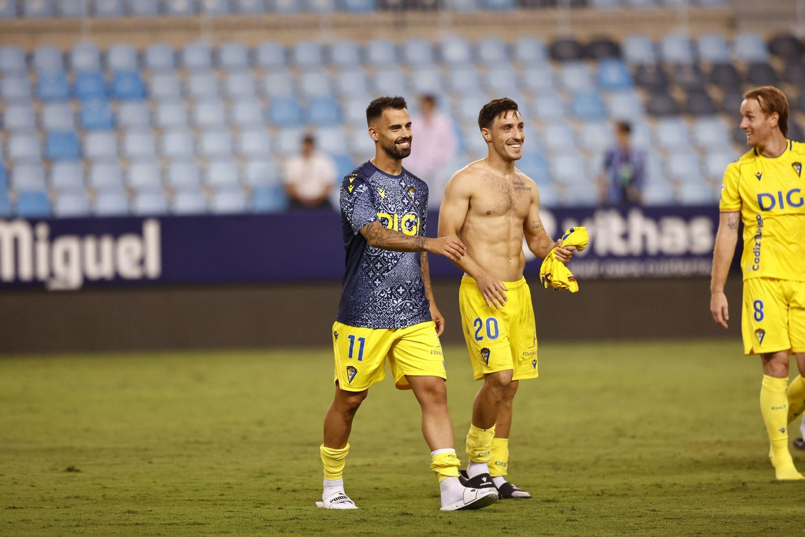 El Málaga CF-Cádiz CF, en fotos