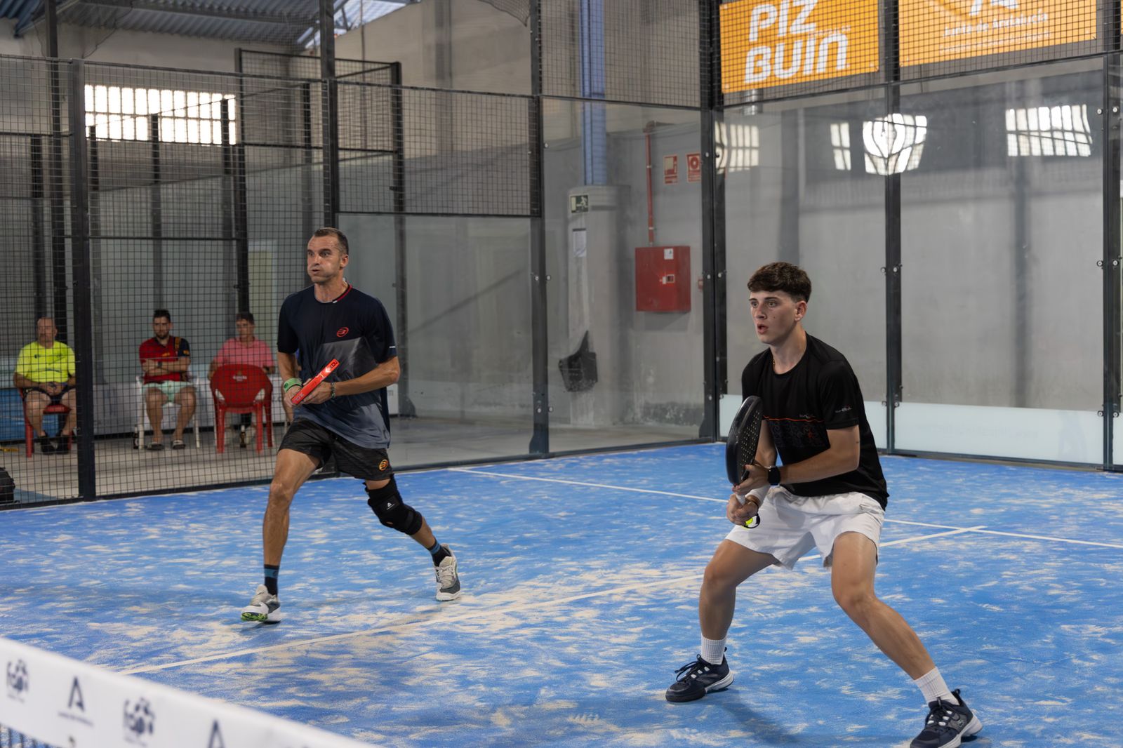 Las finales y la entrega de premios del Campeonato de Andalucía de pádel, en imágenes