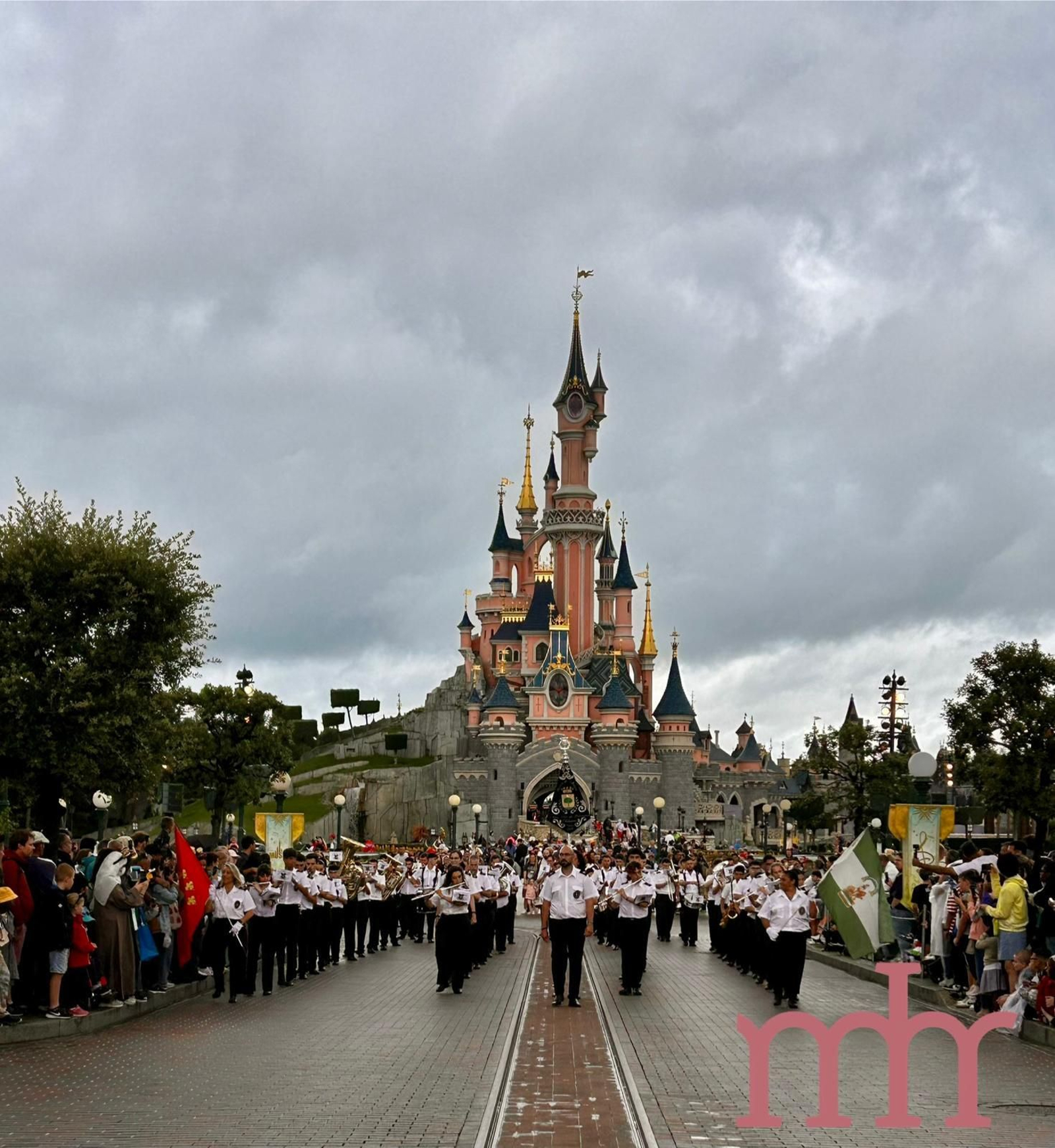 La Banda de Palomares de Trebujena en París. Cedida