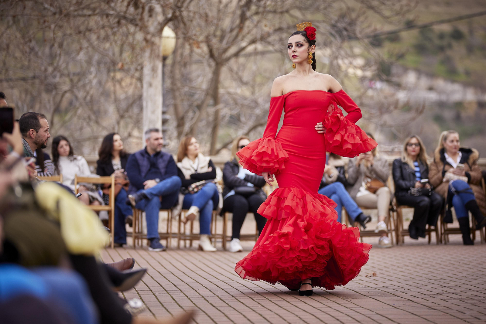 Los trajes de flamenca más bonitos de la Pasarela Granada Flamenca 2023, todas las fotos