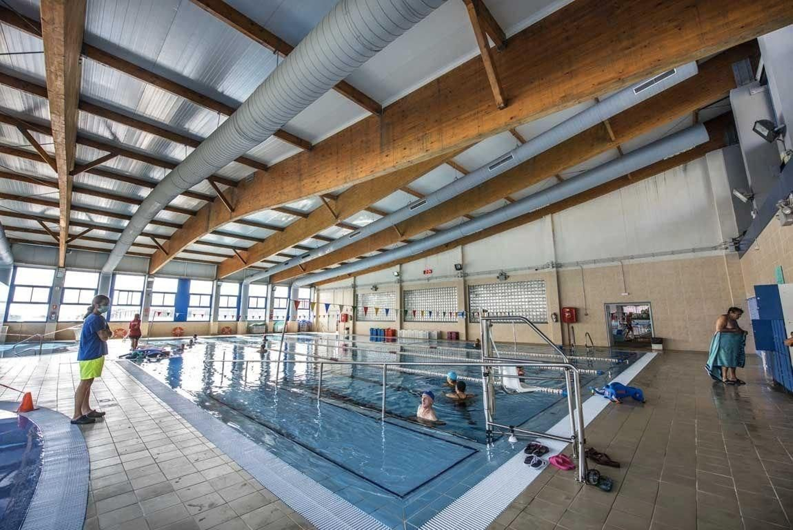 La piscina Virgen del Carmen, en Torremolinos.