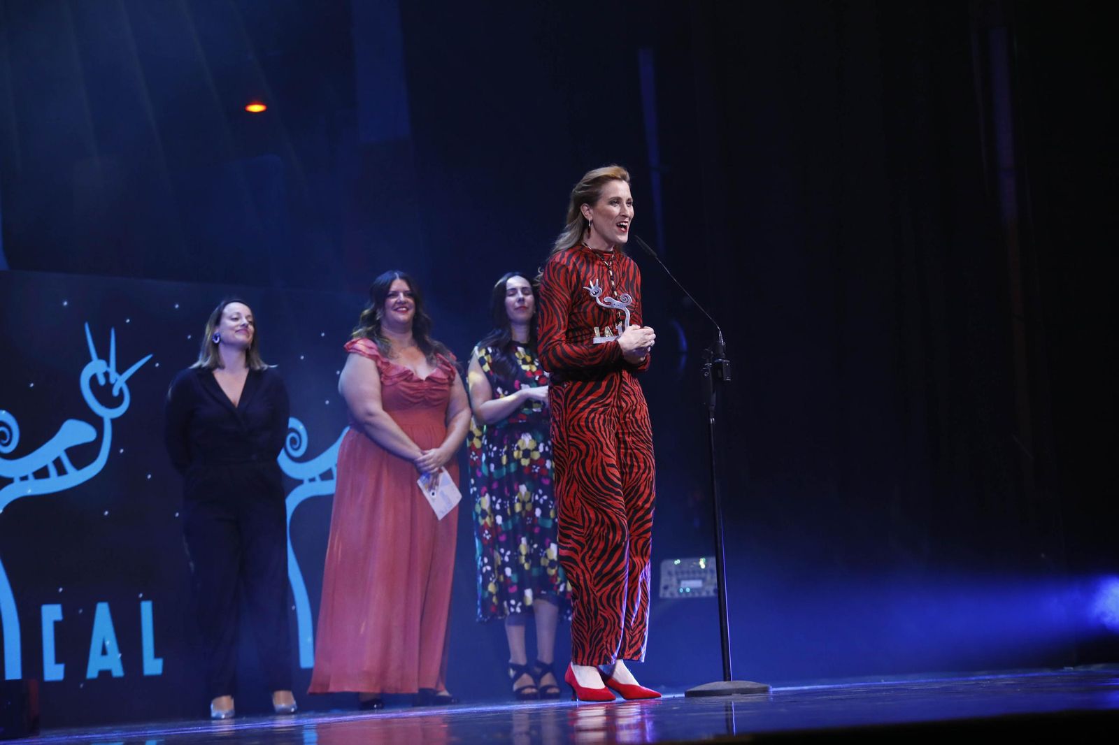 Las imágenes de la gala del Festival Internacional de Cine de Almería (Fical) con el premio 'Almería, tierra de cine' a Karra Elejalde