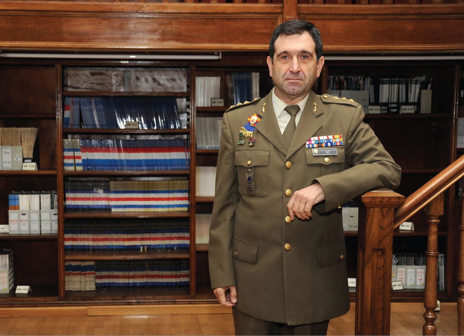 El coronel Pardo de Santayana.