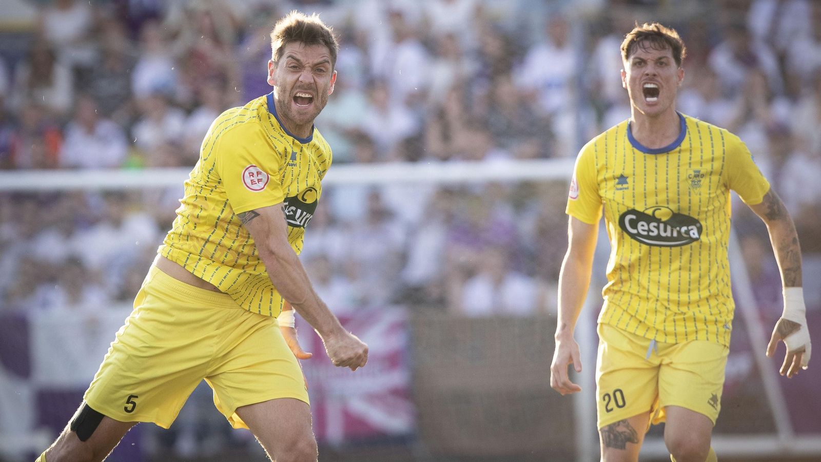 Las mejores imágenes del partido de ida entre CD Huétor Tájar y Real Jaén