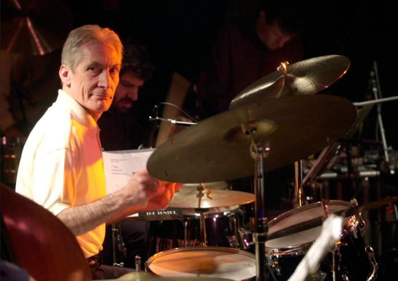 Charlie Watts, batería de los Rolling Stones.