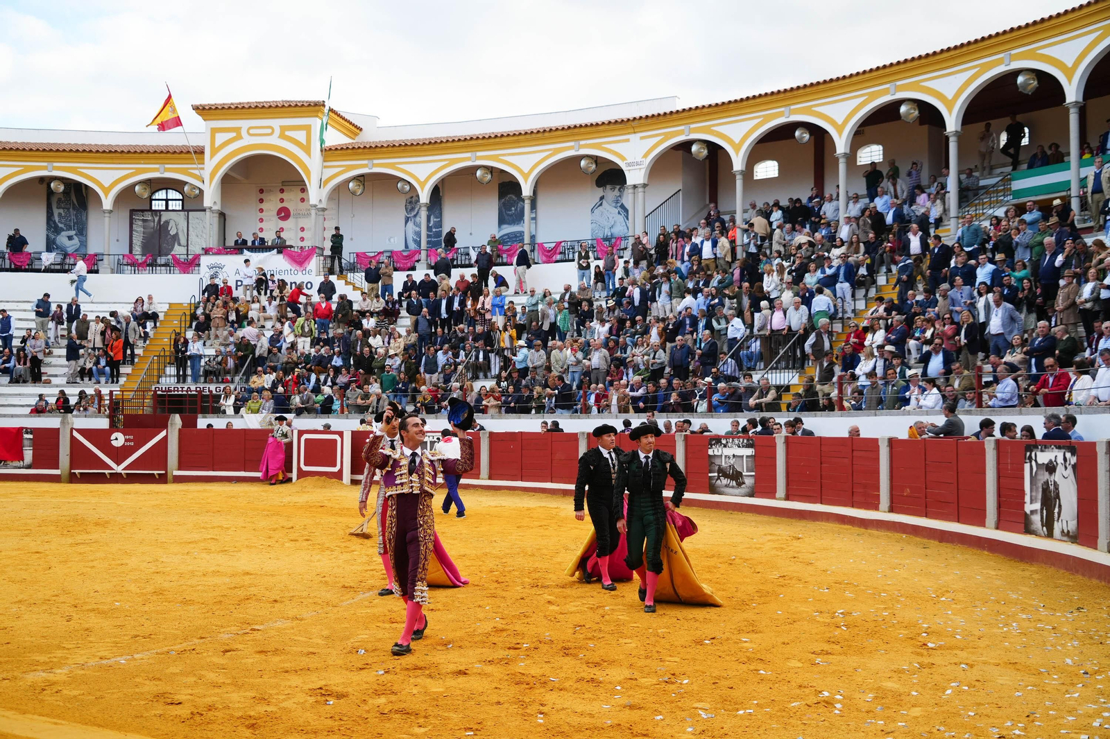 Las mejores imágenes de Manuel Morán, El Fandi y Daniel Luque en Pozoblanco