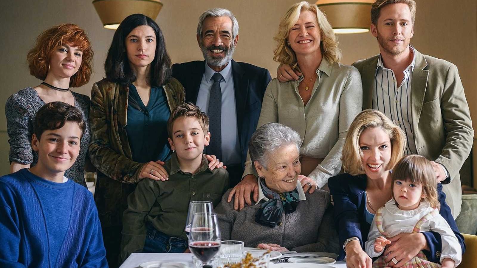 Foto de familia de los Alcántara en la presente temporada, la número 21.