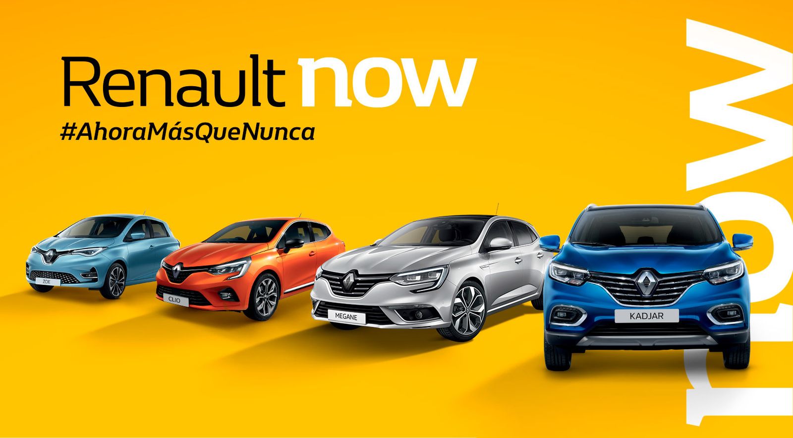Campaña de ofertas de Renault.
