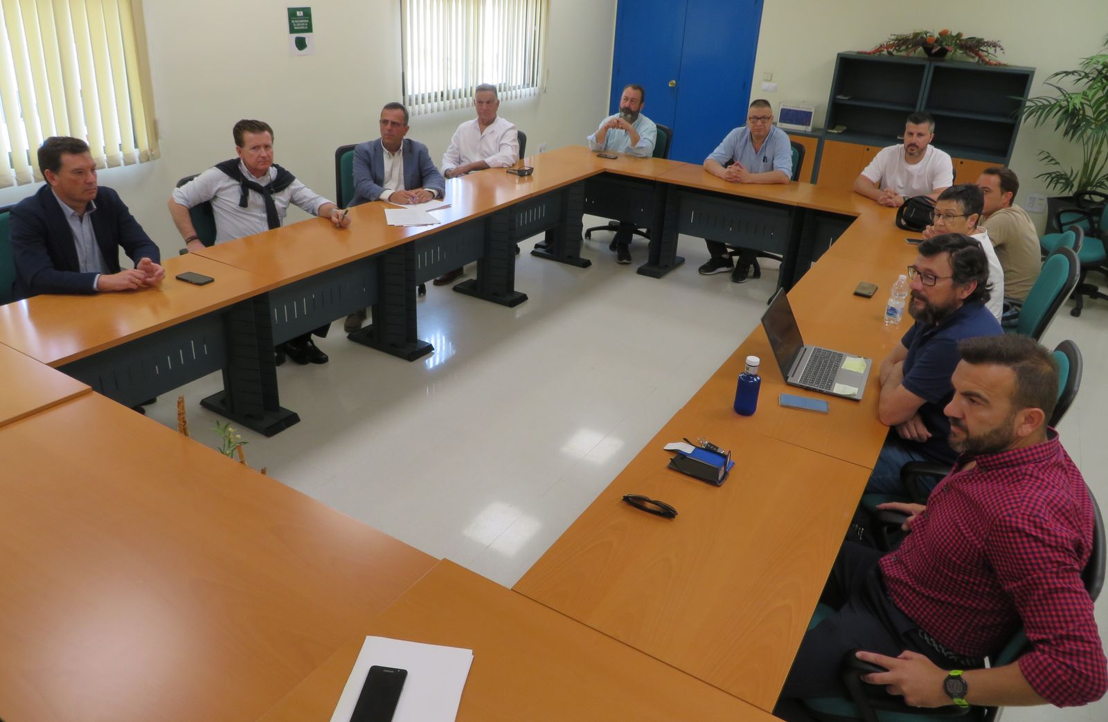 Firma del convenio en Huelva