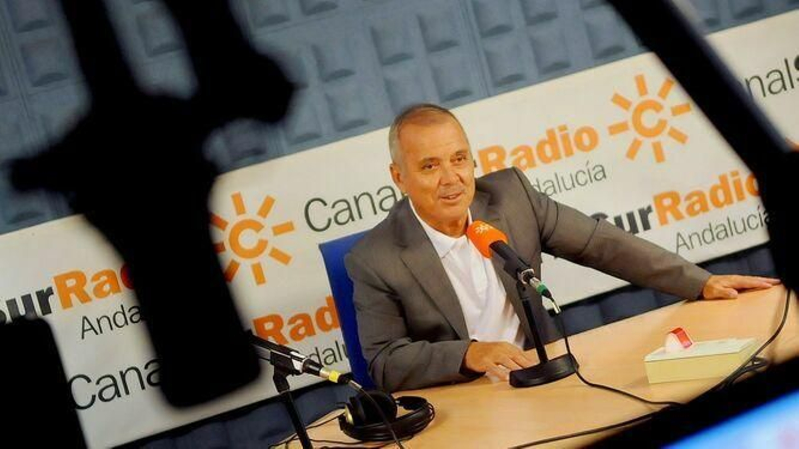 Tom Martín Benítez, que se despedía este viernes de 'La hora de Andalucía'