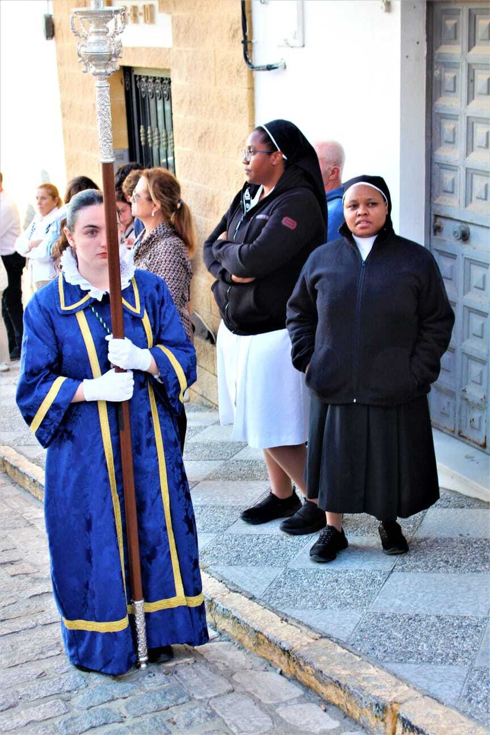 Imágenes del traslado de la Virgen de los Santos al Beaterio de Jesús, María y José