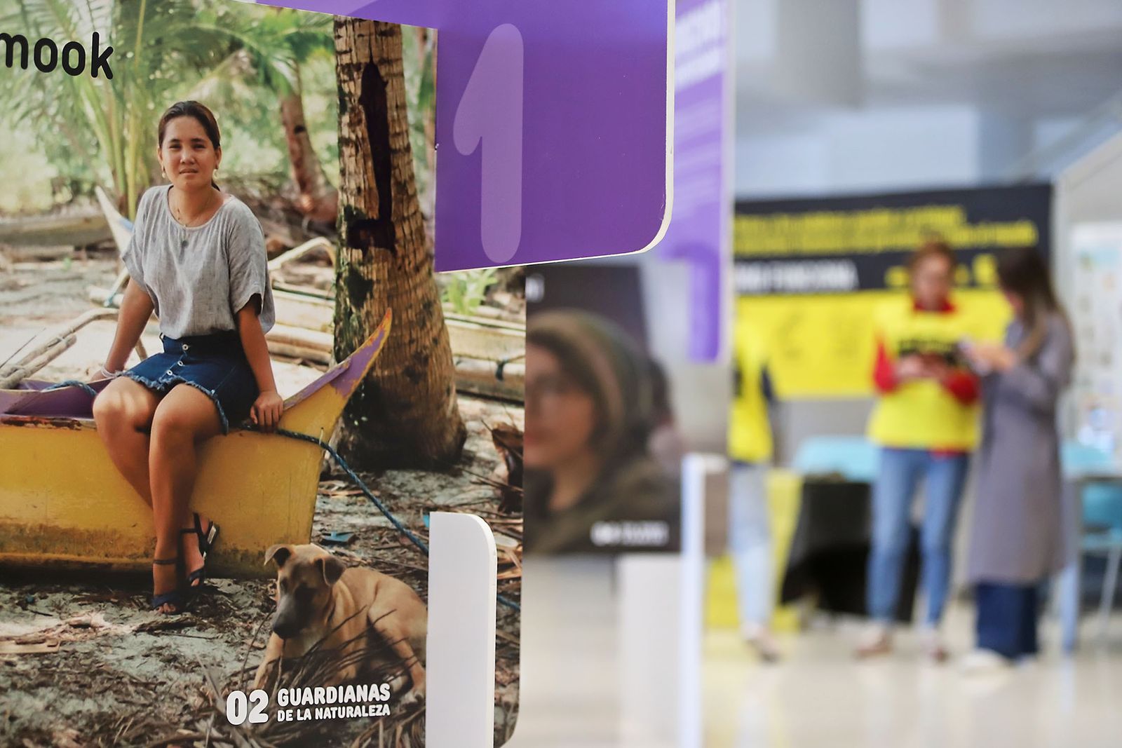 Imágenes de la exposición 'Ellas son la revolución' en la Universidad de Huelva