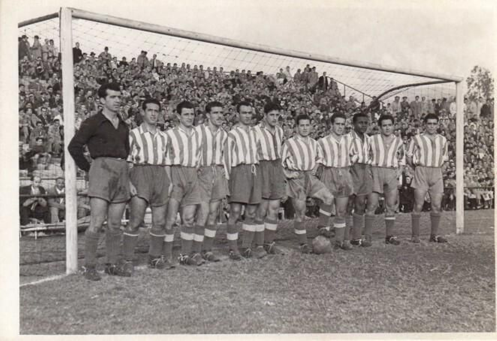 Foto del CD Málaga en la temporada 1951-52