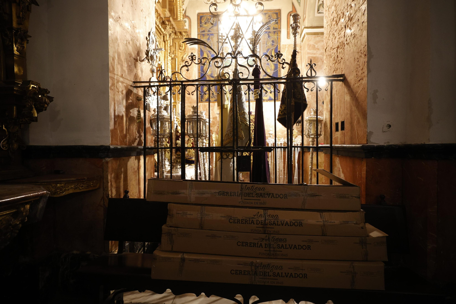 Las imágenes de Humildad y Paciencia y sus momentos en San Agustín  en la Semana Santa de Cádiz 2024