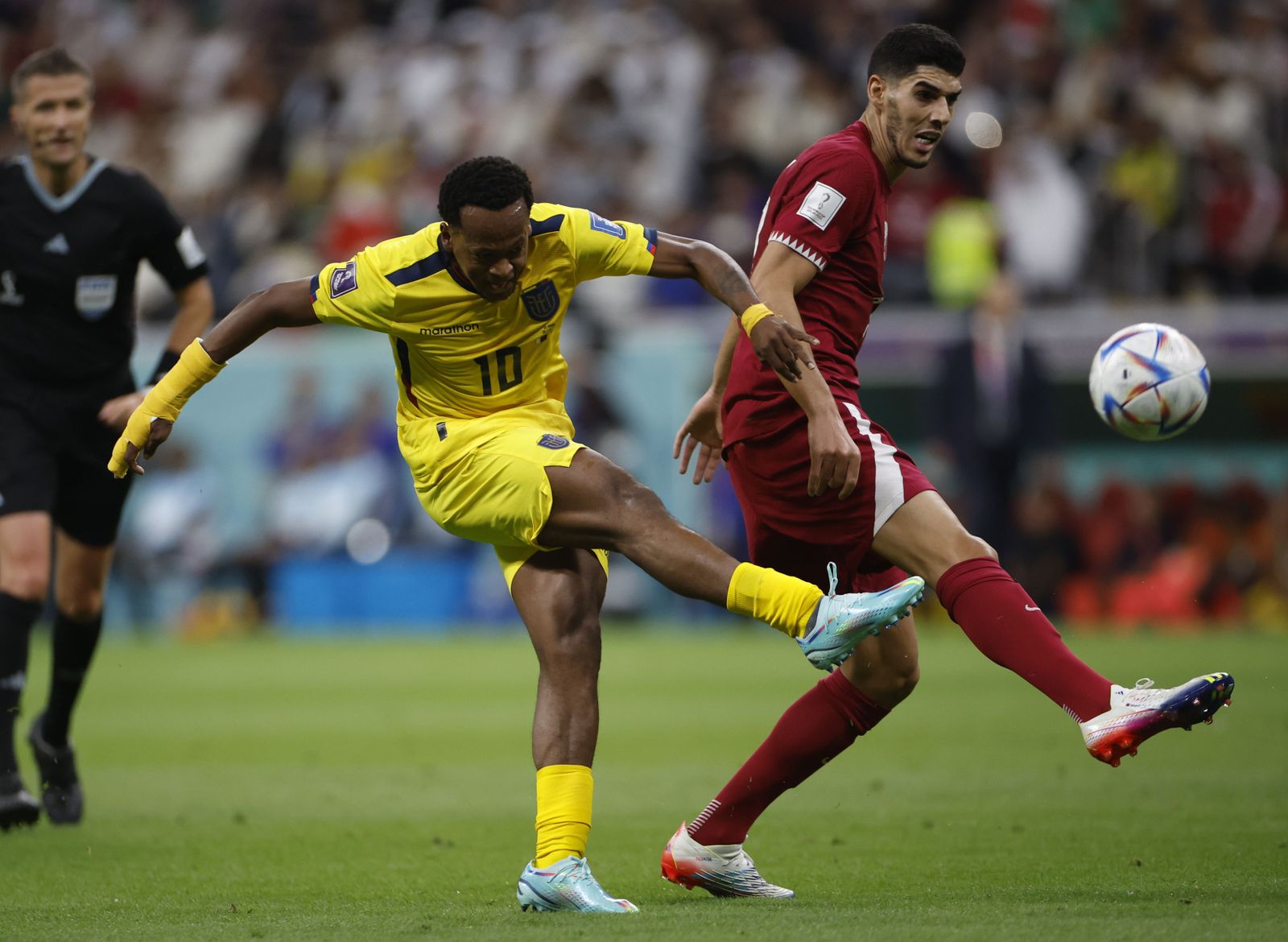 Las imágenes del Qatar - Ecuador, partido inaugural del Mundial 2022
