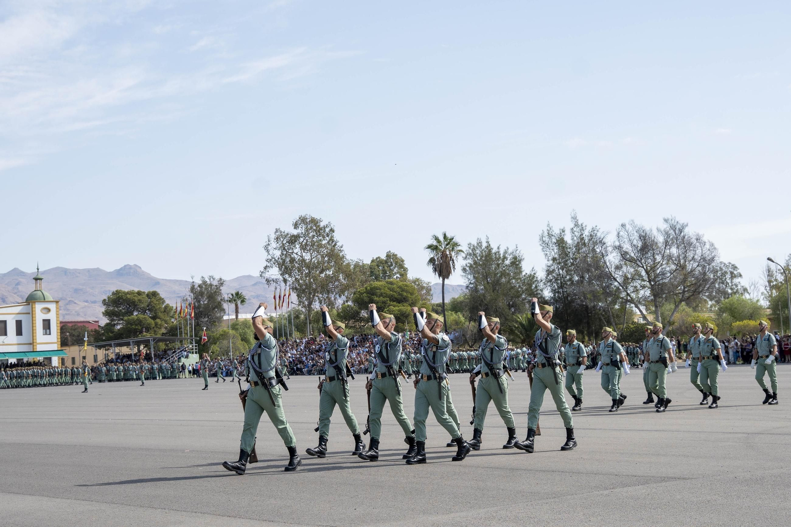 El CV (105) aniversario fundacional de la Legión