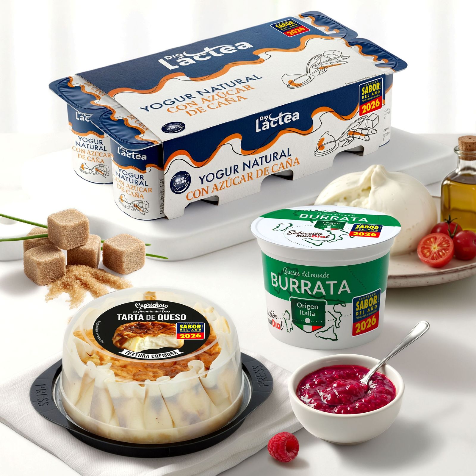 Productos Dia que han obtenido los Premios Sabor del Año.